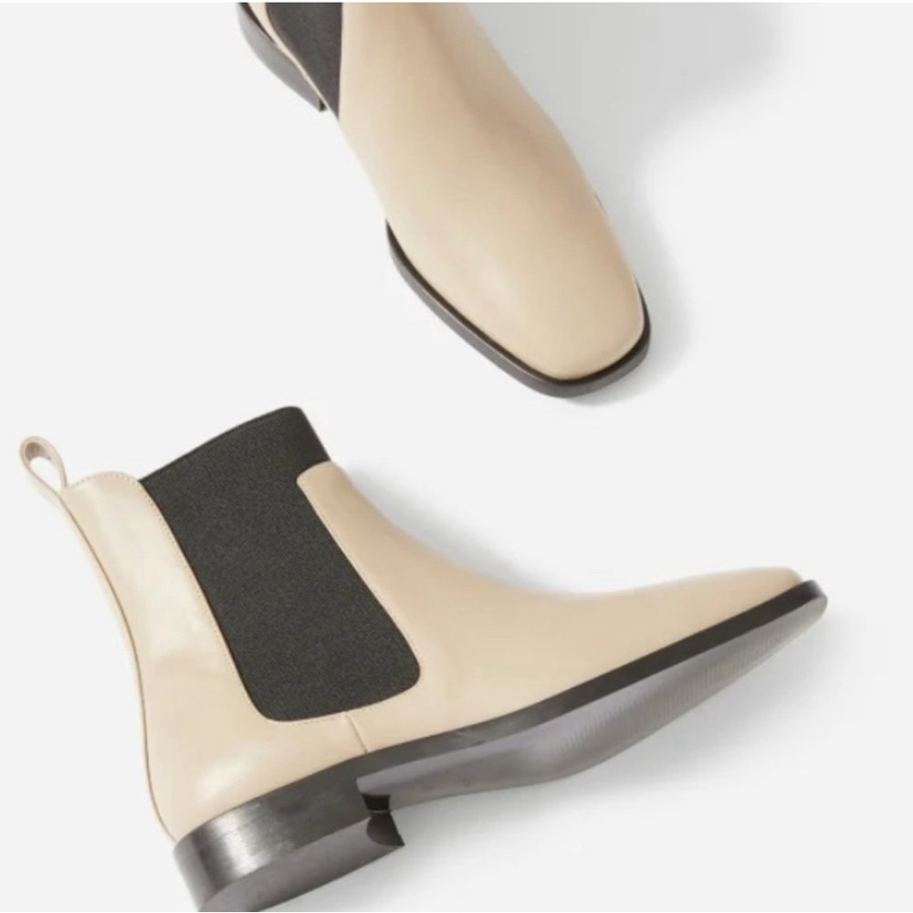 Everlane Square Toe Chelsea Boot